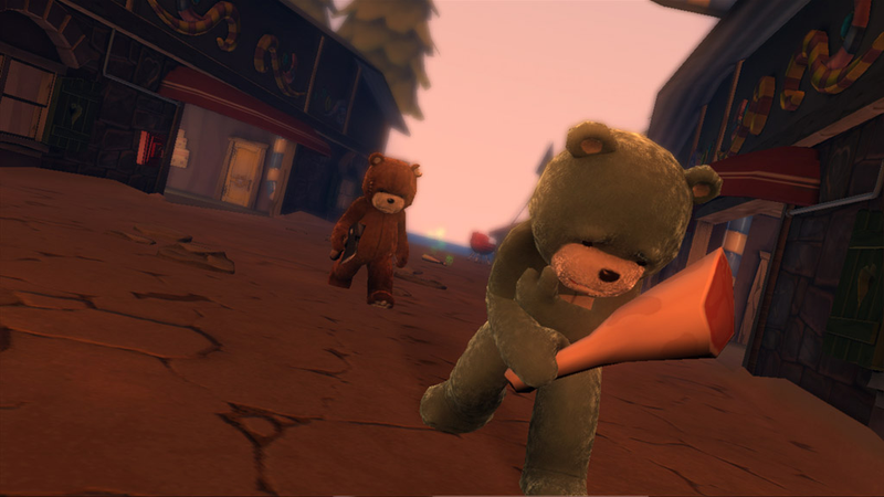 Illustration for article titled Naughty Bear Screens Just As Creepy As The Trailer